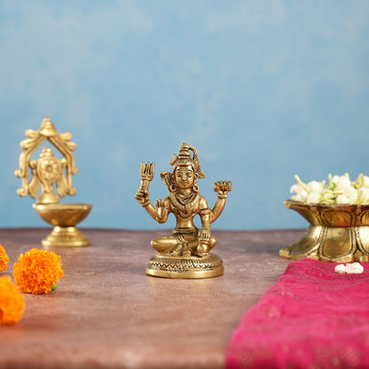 Brass Shiva Statue small size 5 inch