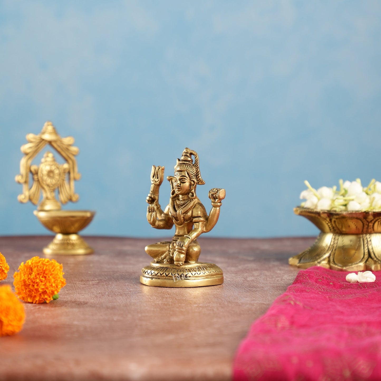 Brass Shiva Statue small size 5 inch