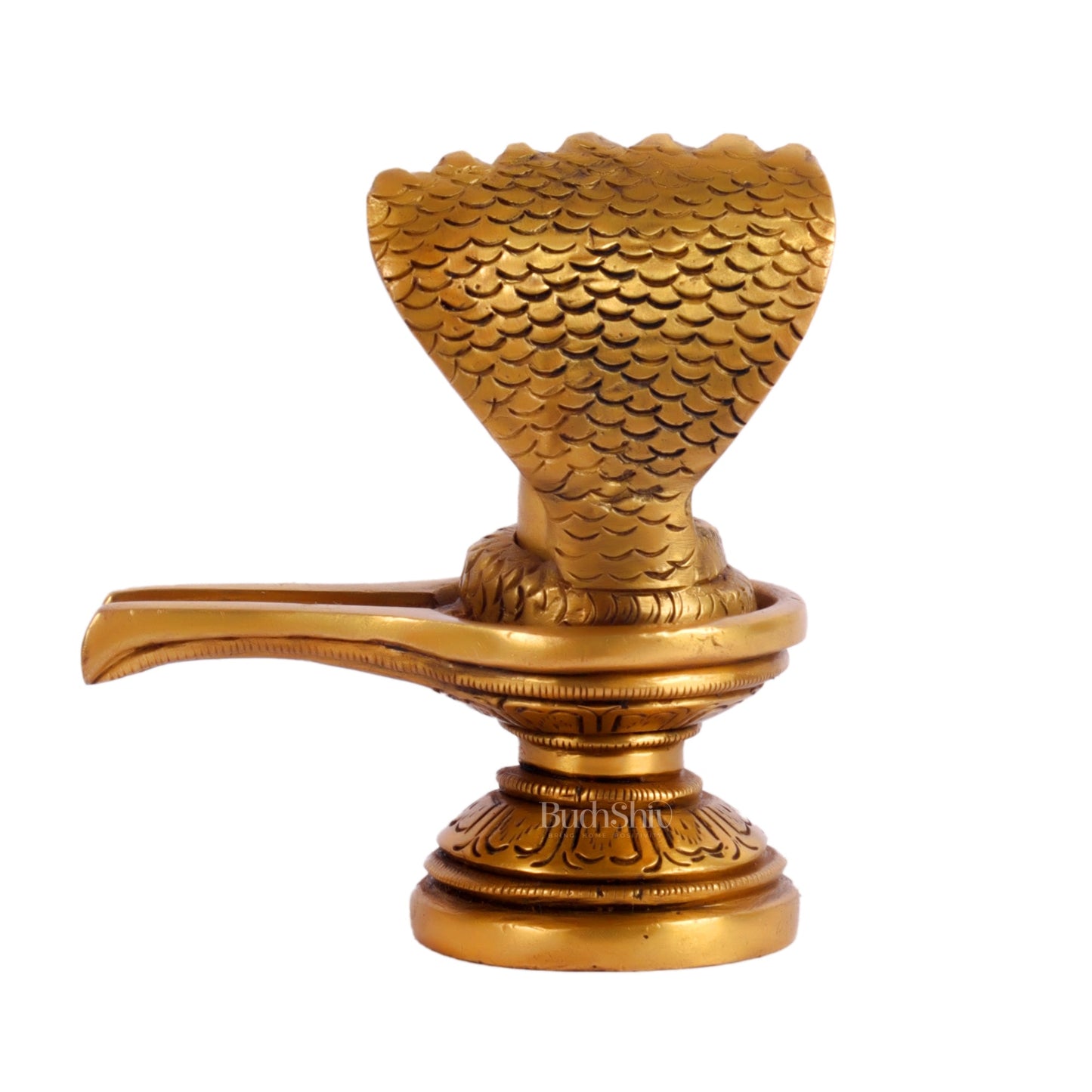 Brass Shivling 4"