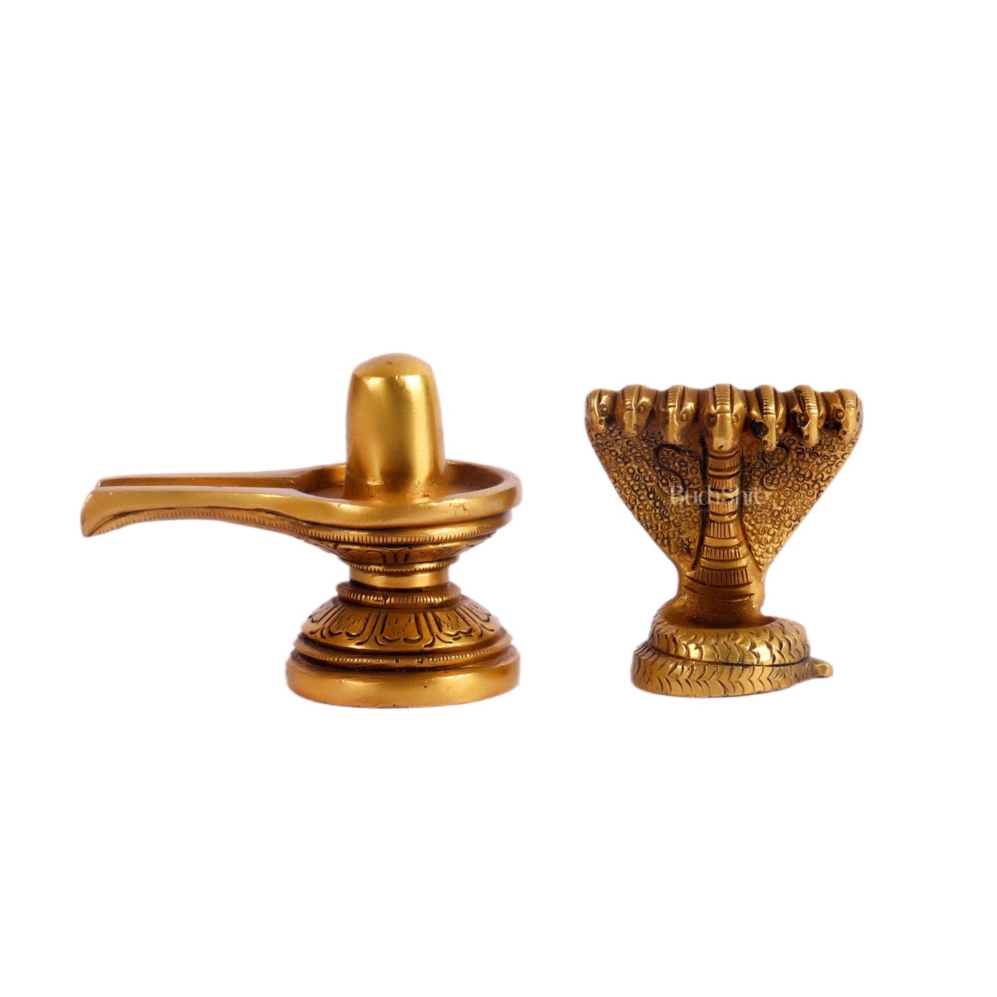 Brass Shivling 4"