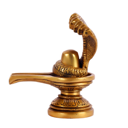 Brass Shivling 4"
