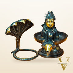 Brass Shivling 7.5"
