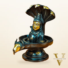 Brass Shivling 7.5"
