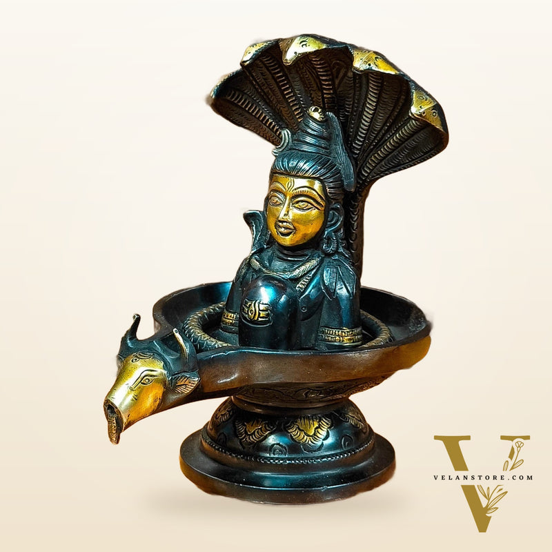 Brass Shivling 7.5"