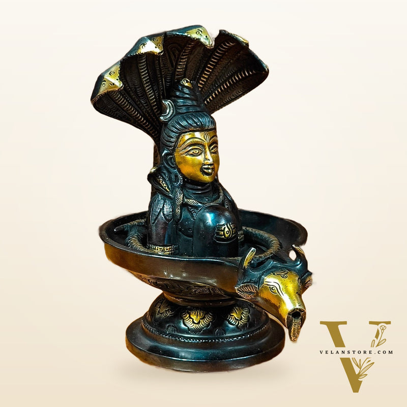 Brass Shivling 7.5"
