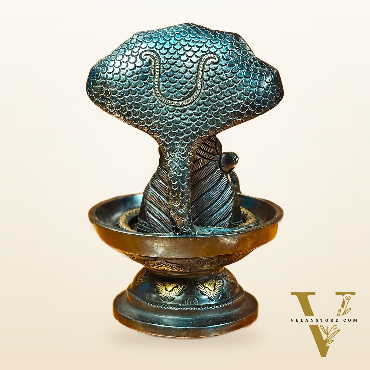 Brass Shivling 7.5"