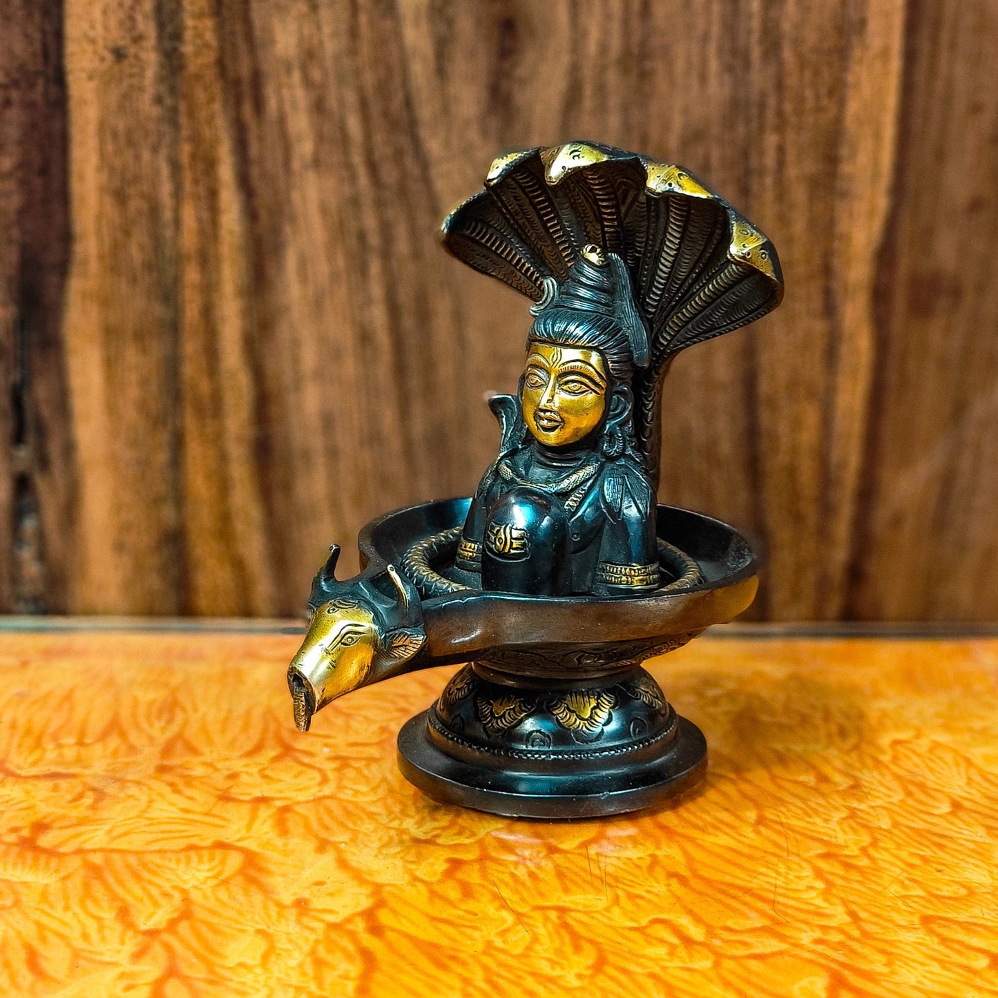 Brass Shivling 7.5"