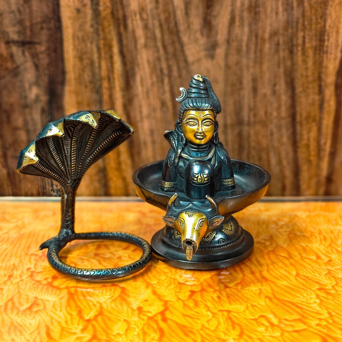 Brass Shivling 7.5"