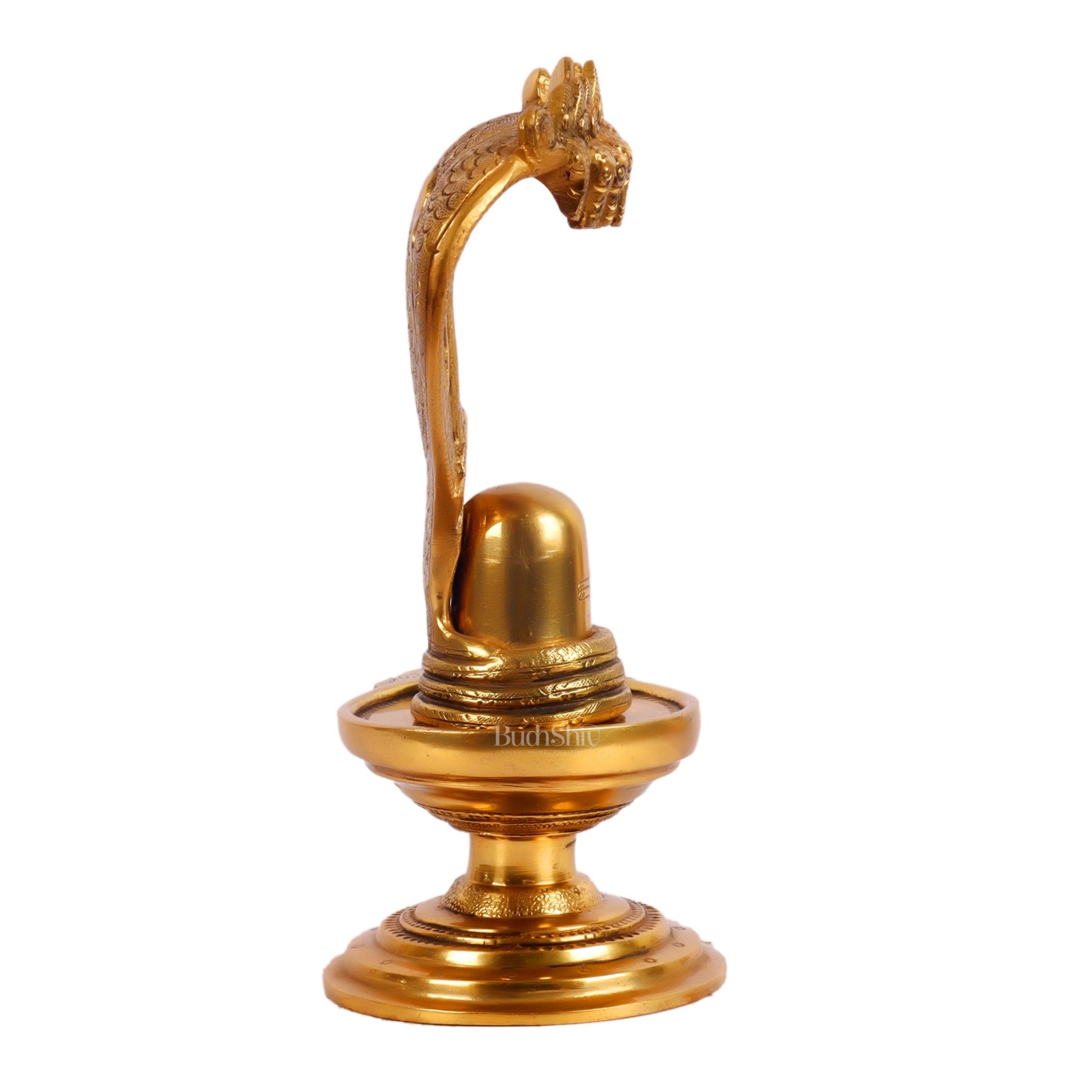 Brass Shivling 8 "