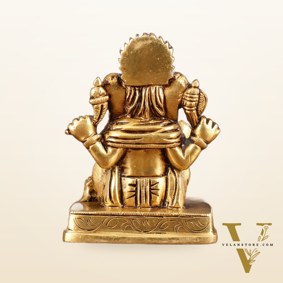 Brass Small Lord Ganesha Superfine Idol - 3" Height