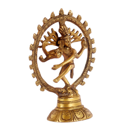 Brass Small Nataraja Statue 5 "