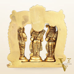 Brass small ram darbar idol 4.5 inch