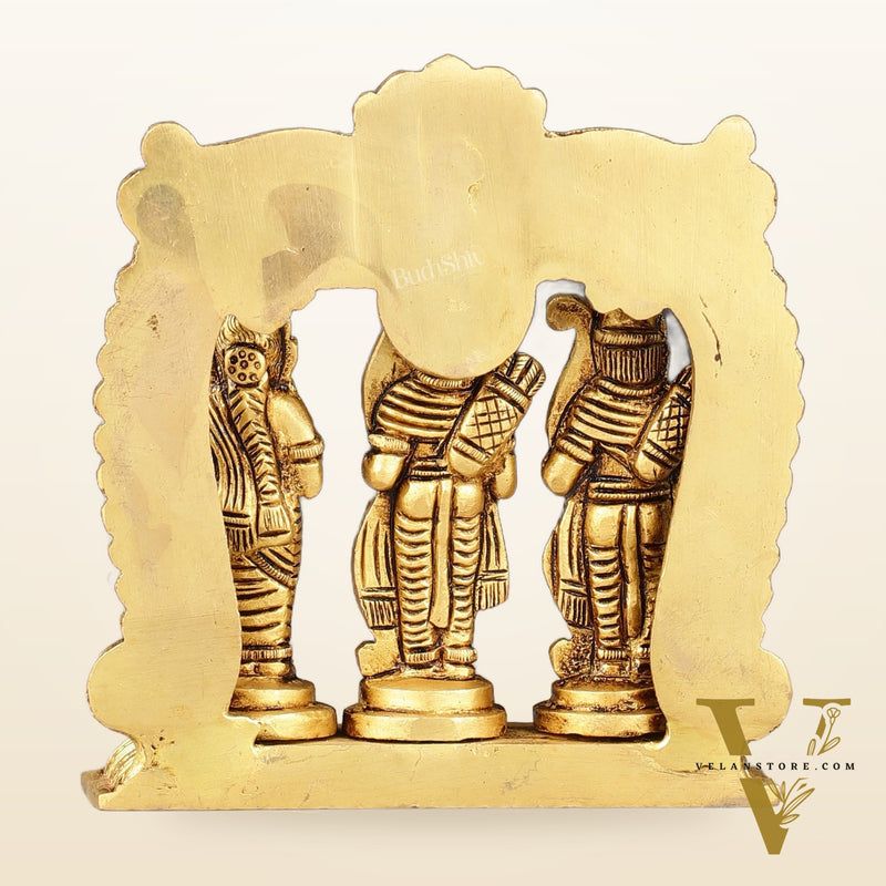 Brass small ram darbar idol 4.5 inch