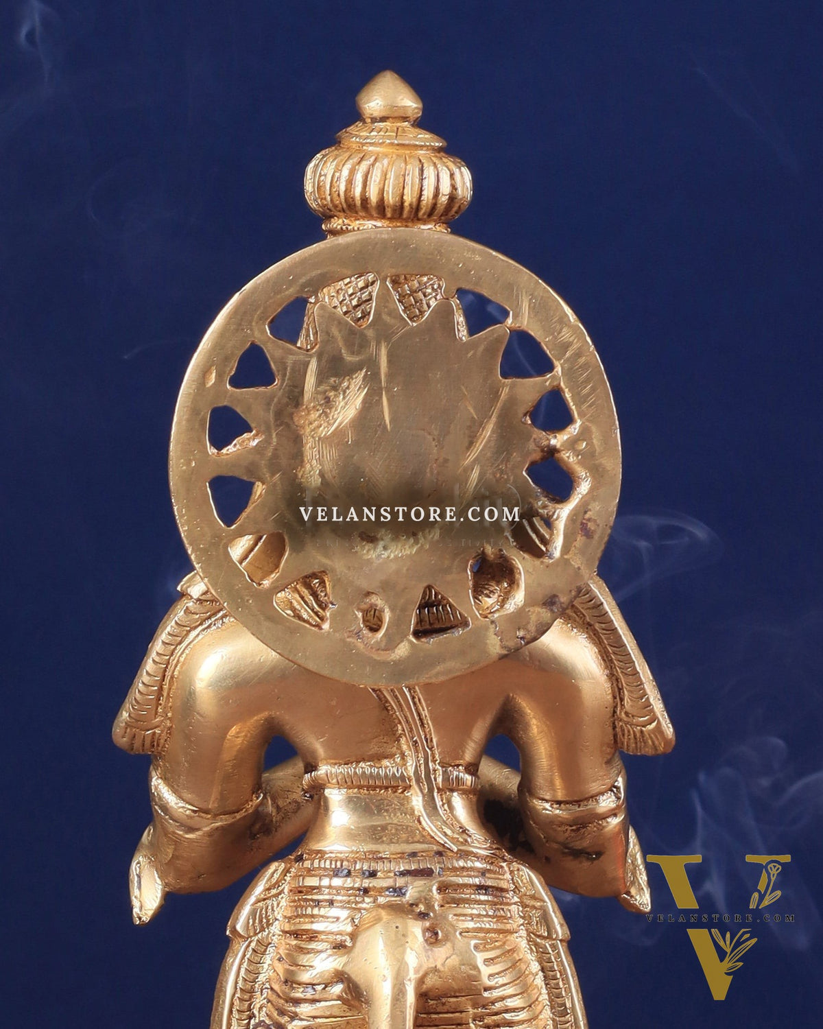 Brass Standing Hanuman Idol anjali namaskar mudra 12 inch
