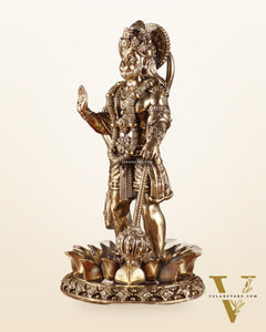 Brass Standing Hanuman Idol – Superfine Carvings