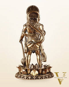 Brass Standing Hanuman Idol – Superfine Carvings