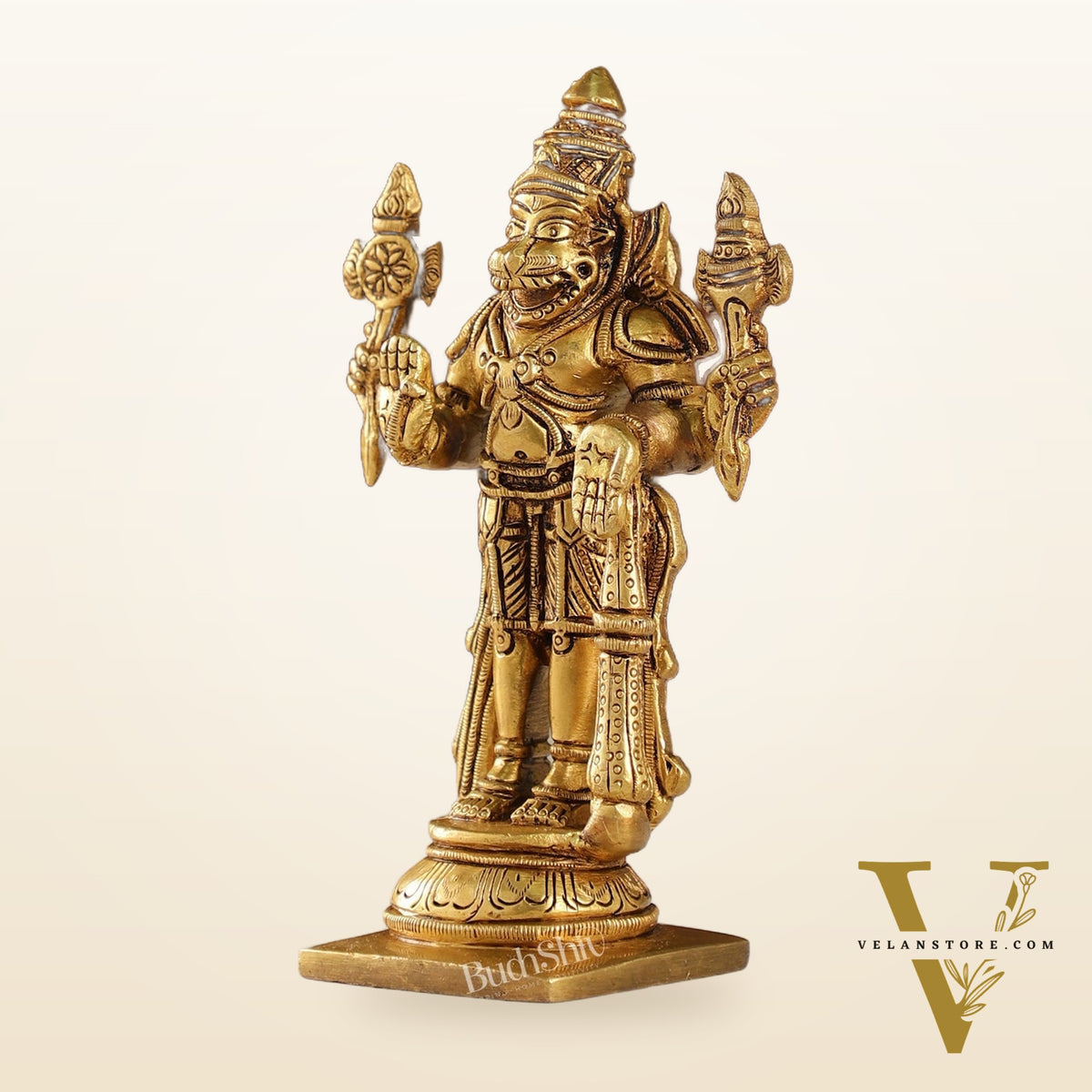Brass Standing Narsimha 6"