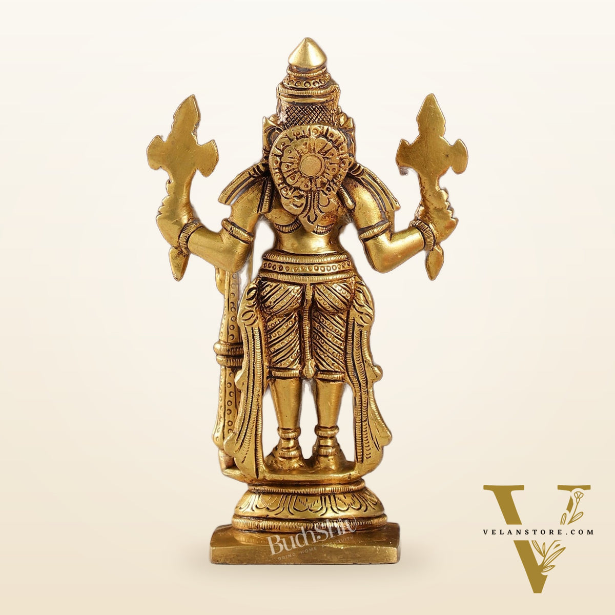 Brass Standing Narsimha 6"