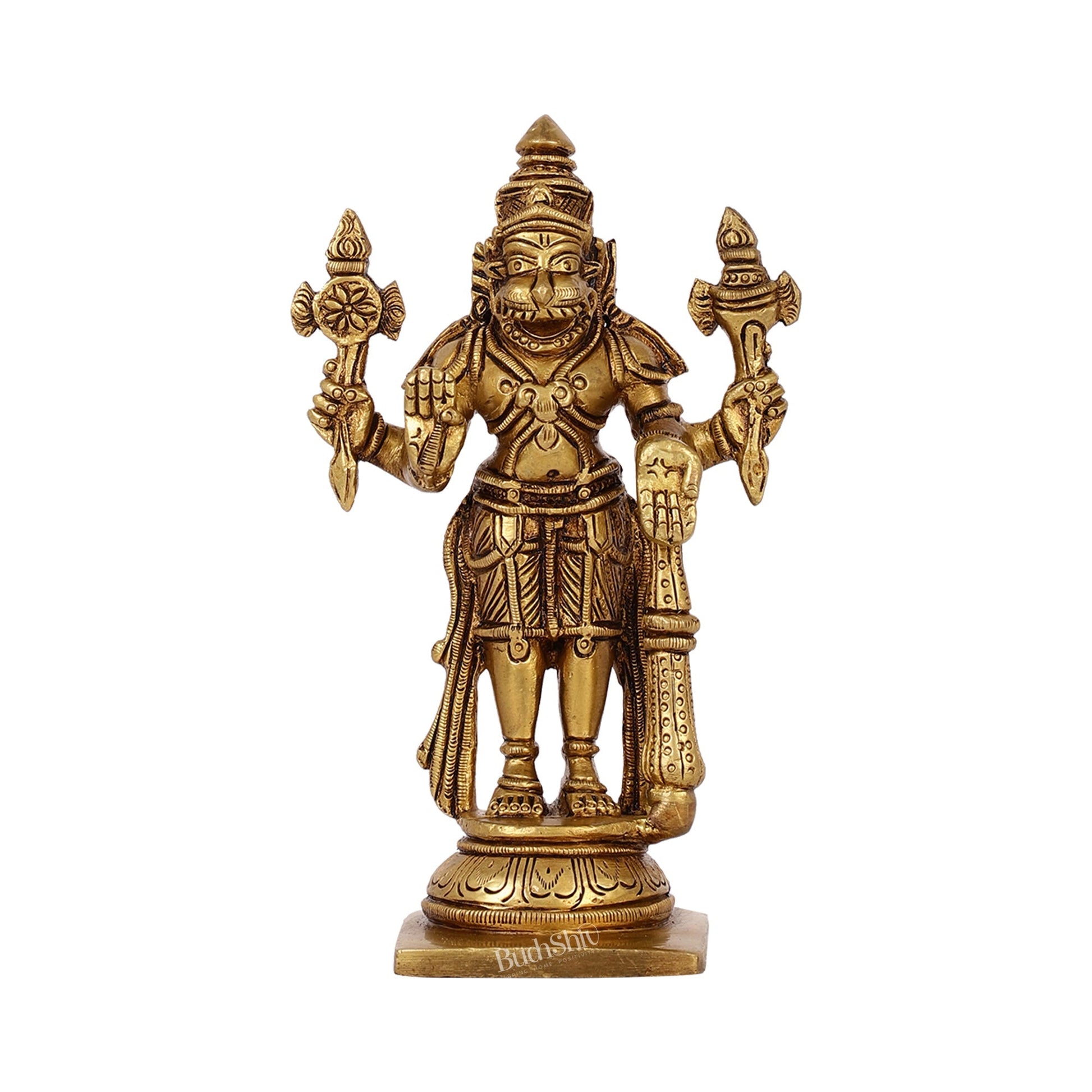 Brass Standing Narsimha 6"