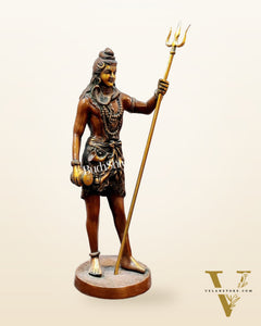 Brass Standing Shiva 18 inch