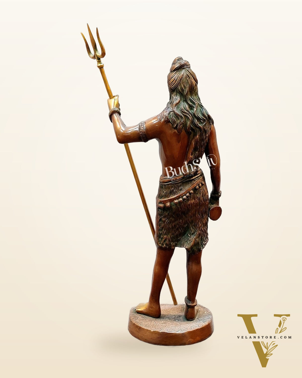 Brass Standing Shiva 18 inch