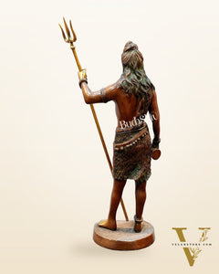 Brass Standing Shiva 18 inch