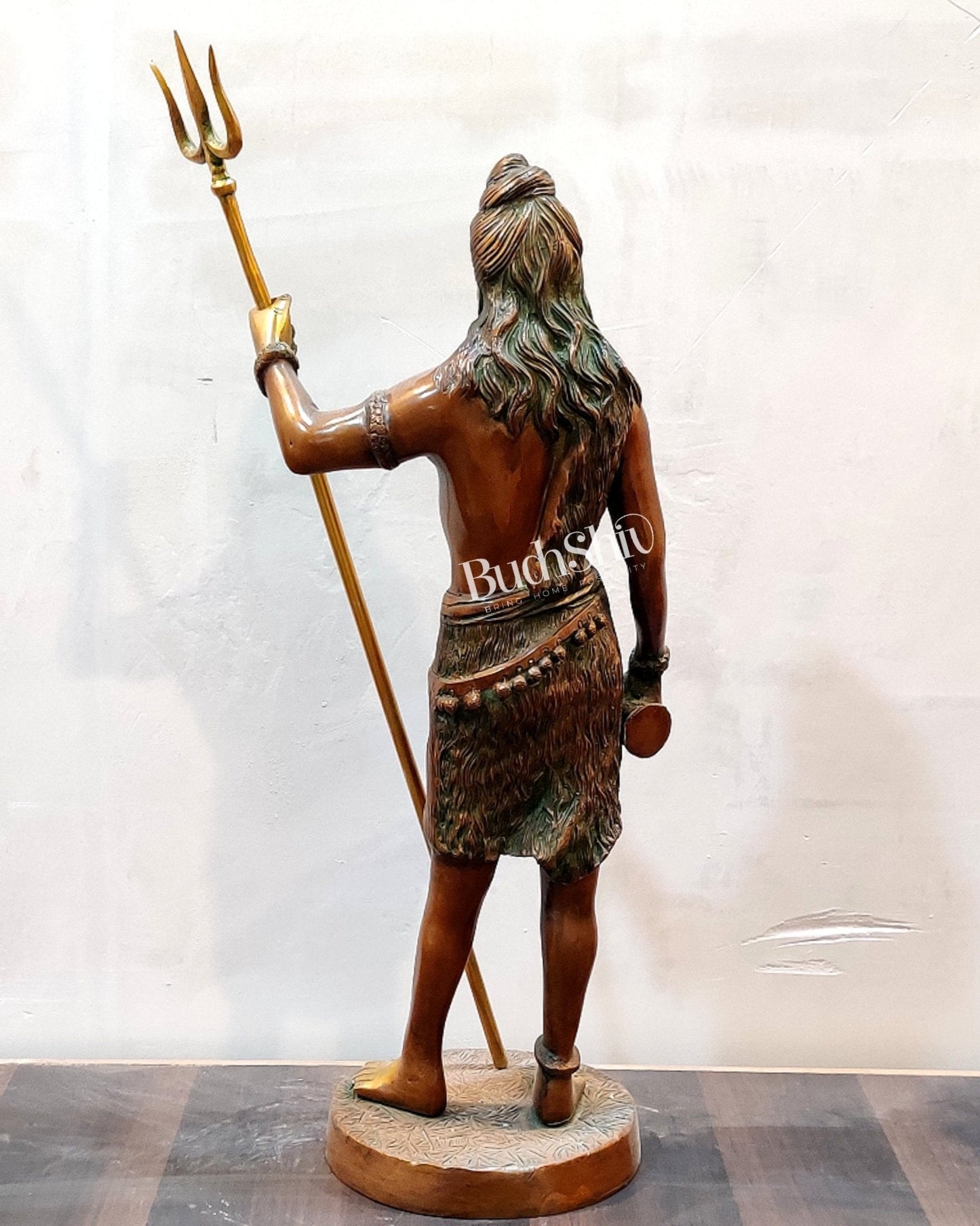 Brass Standing Shiva 18 inch