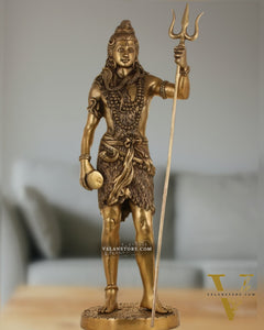 Brass Standing Shiva 23 inch