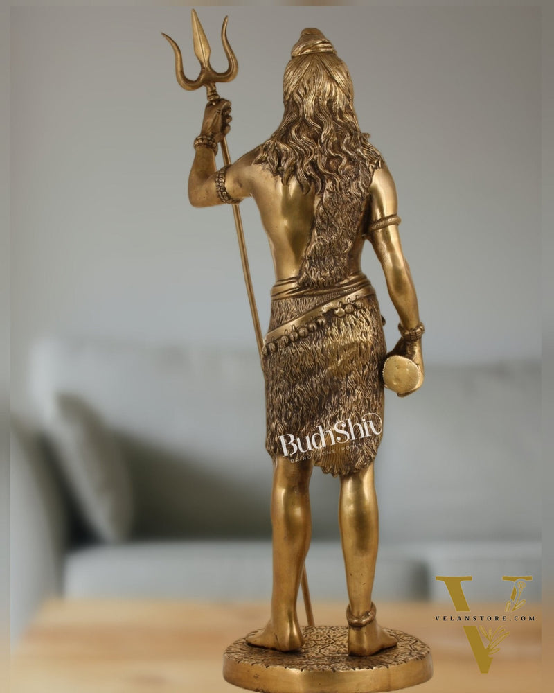 Brass Standing Shiva 23 inch
