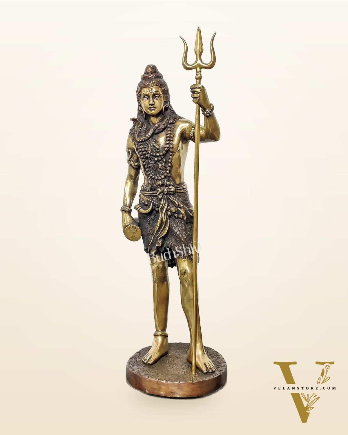 Brass Standing Shiva 23 inch