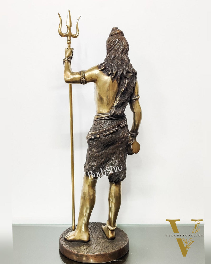 Brass Standing Shiva 23 inch