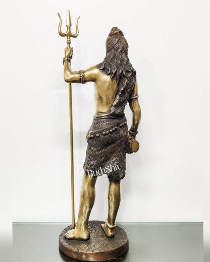 Brass Standing Shiva 23 inch