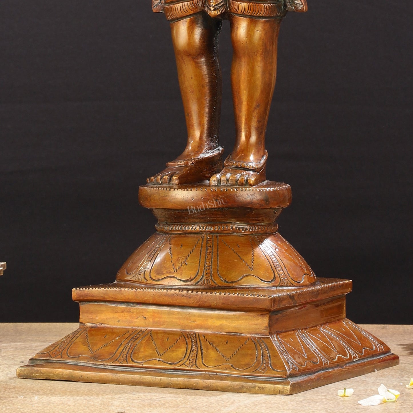 Brass Standing Shiva Pashupatinath Statue 18 inch