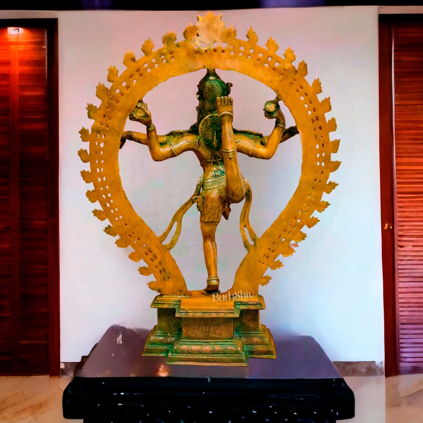 Brass Super fine Nataraja in Natarajasana 35"