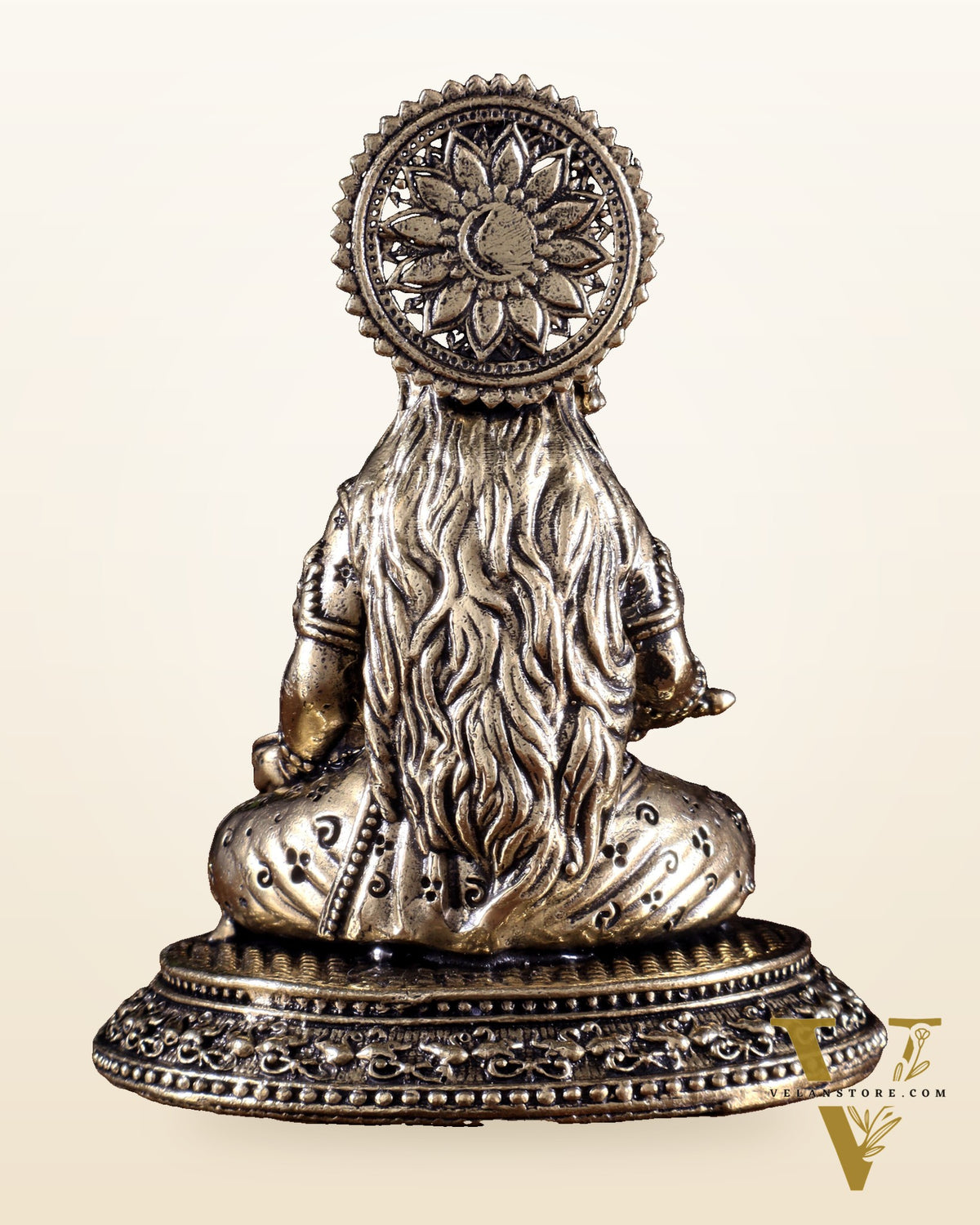Brass Superfine Annapurna Devi Idol – 3.5 Inch