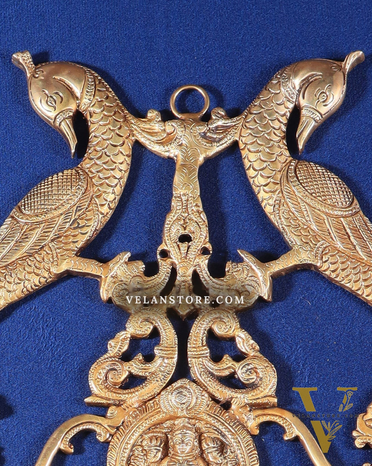 Brass Superfine Ashtalakshmi Wall Hanging Frame 18"