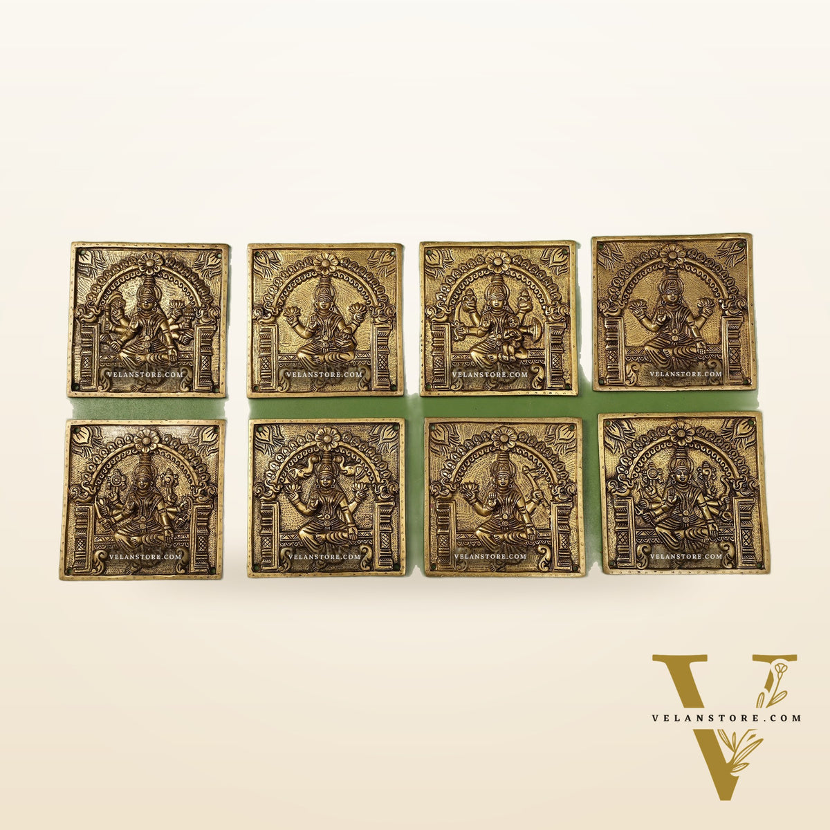 Brass Superfine Ashtalakshmi Wall Hanging