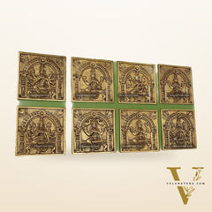 Brass Superfine Ashtalakshmi Wall Hanging