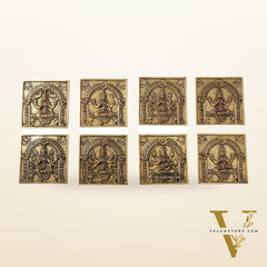 Brass Superfine Ashtalakshmi Wall Hanging