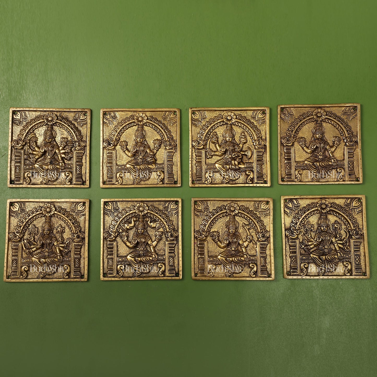 Brass Superfine Ashtalakshmi Wall Hanging