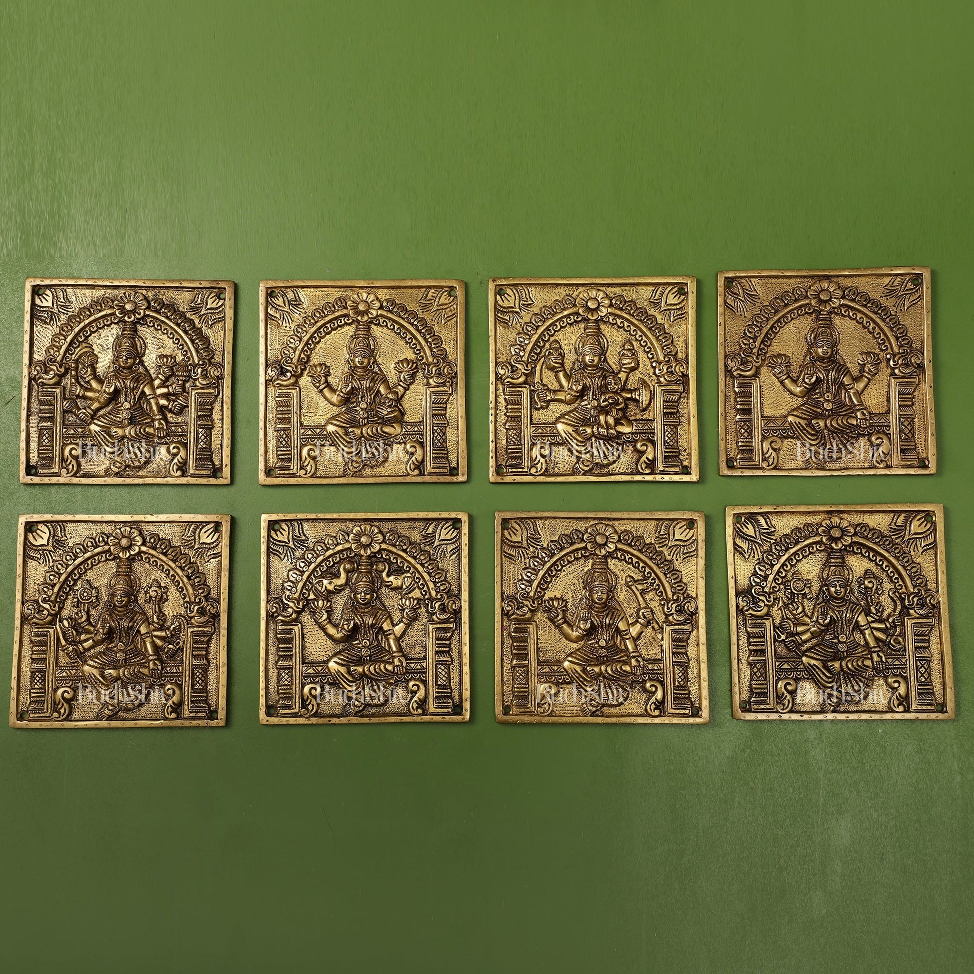 Brass Superfine Ashtalakshmi Wall Hanging