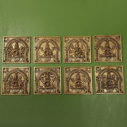 Brass Superfine Ashtalakshmi Wall Hanging