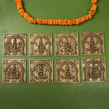 Brass Superfine Ashtalakshmi Wall Hanging