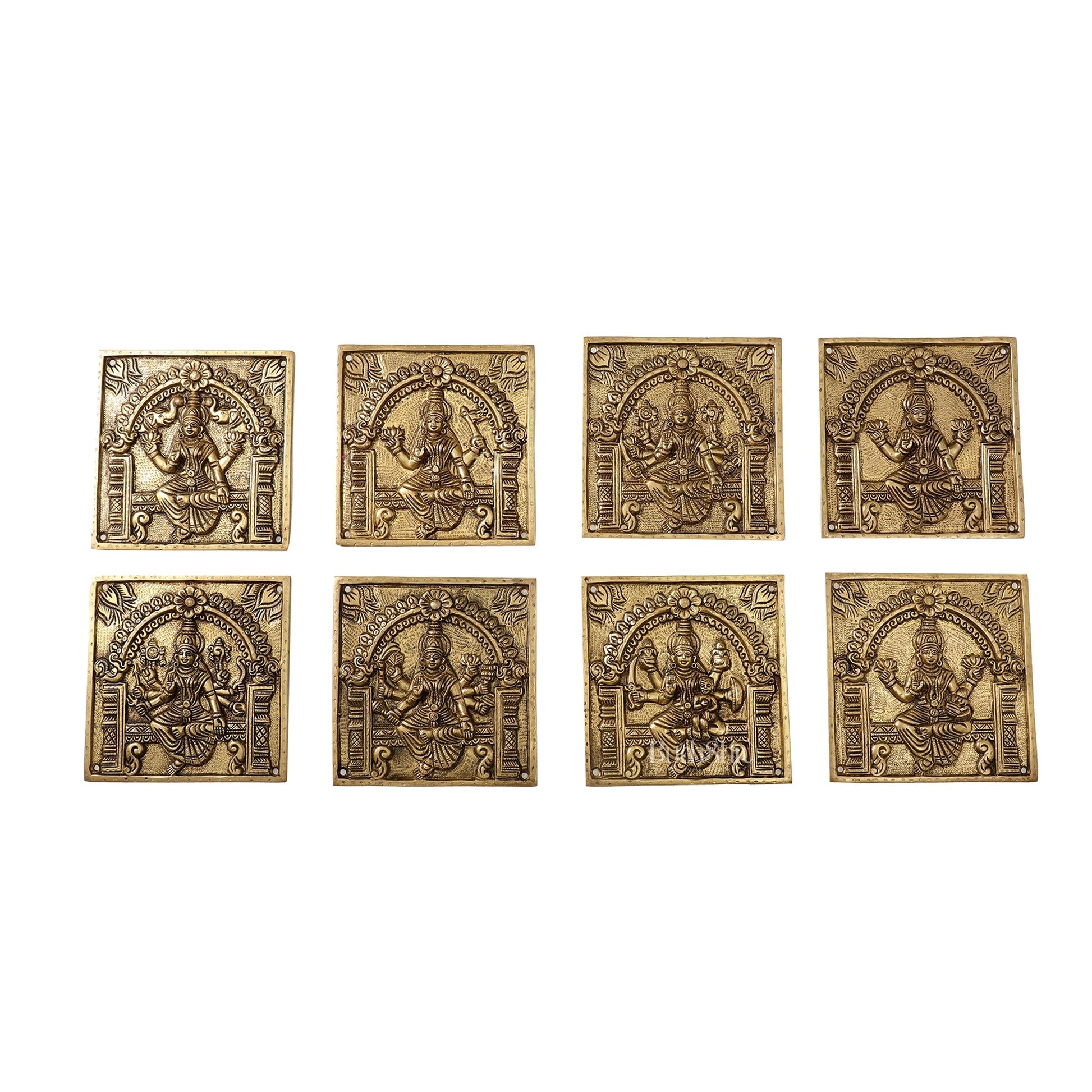 Brass Superfine Ashtalakshmi Wall Hanging