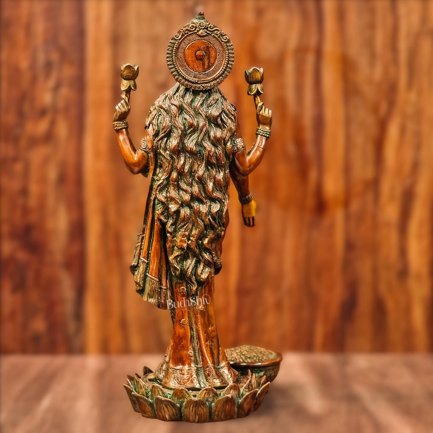 Brass Superfine Dhanlakshmi idol 25"