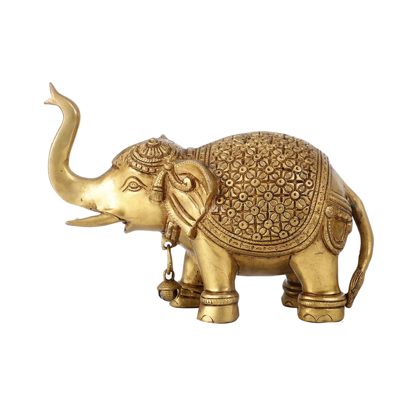 Brass Superfine Elephant Pair 6"
