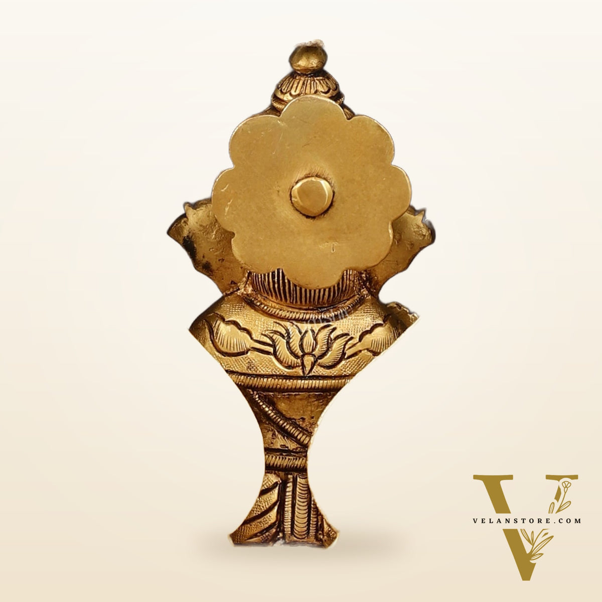 Brass Superfine Ganesh Lakshmi Saraswati idols 9.5"