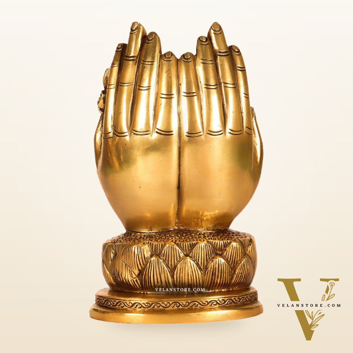 Brass Superfine Ganesha and Lakshmi Seated 6.5"