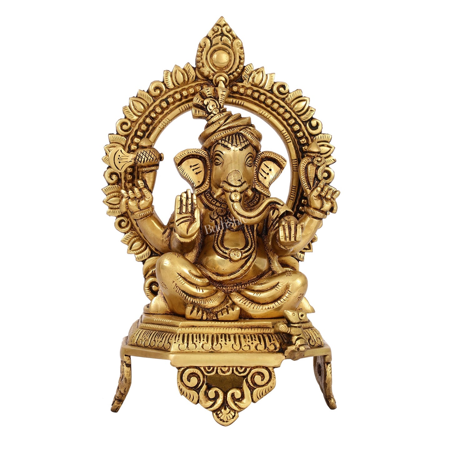 Brass Superfine Ganesha idol 10.5 "