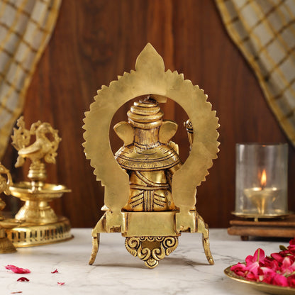 Brass Superfine Ganesha idol 10.5 "